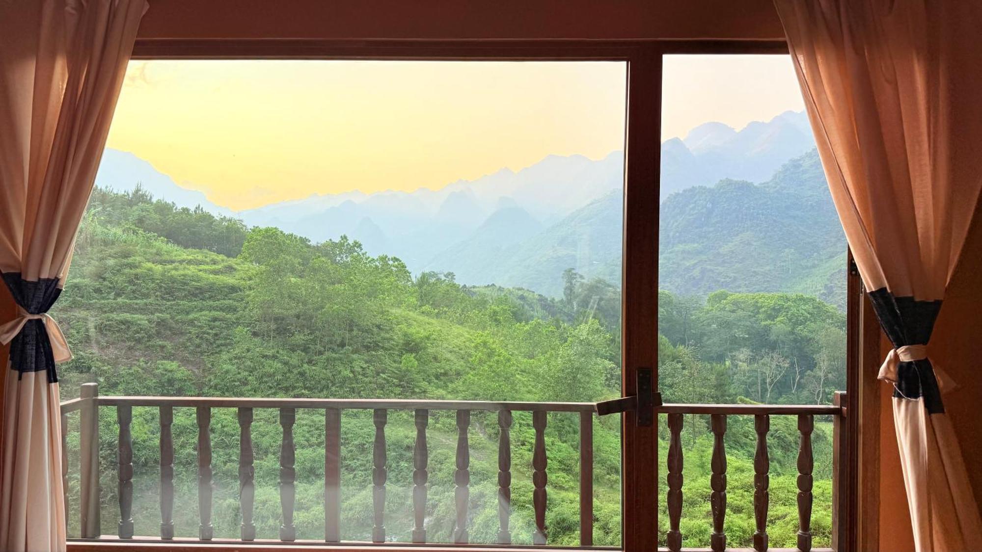 Appartamento Du Gia Panorama Ecologde Làng Cac Esterno foto