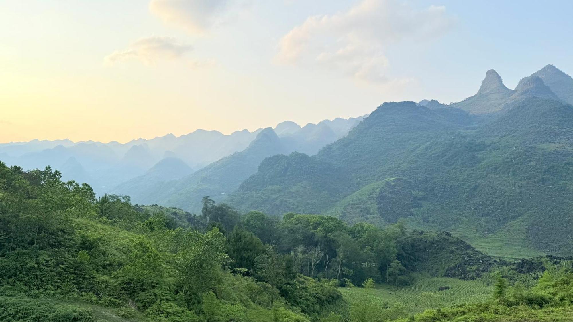 Appartamento Du Gia Panorama Ecologde Làng Cac Esterno foto